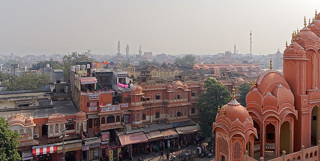 View_from_the_Hawa_Mahal_Jaipur