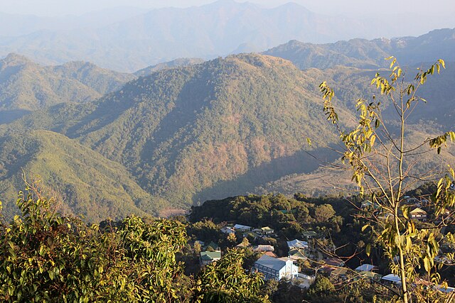 View_south_of_the_water_tower_in_Lunglei
