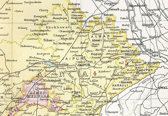 jaipur to bharatpur distance