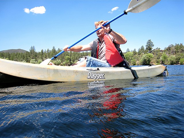 On_visiting_Arizona_Westley_Field_insisted_in_going_kayaking_somewhere