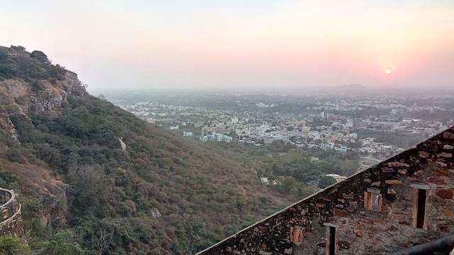 View_of_Chittorgarh_city