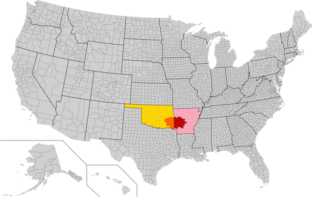 Ouachita_Mountains_Counties_Map